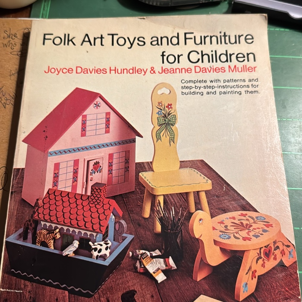 Folk Art Toys and Furniture for Children Book